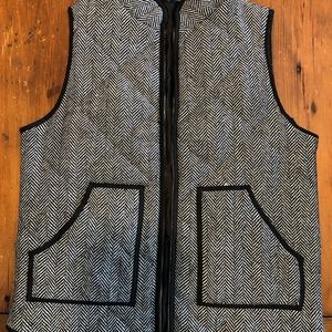 Herringbone vest